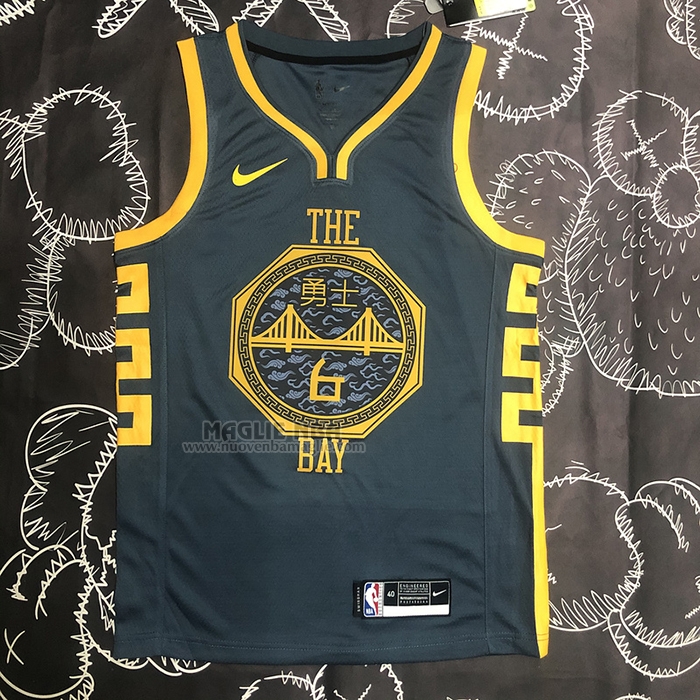 Maglia
 Nick Young NO 6 Golden State Warriors Citta
 2018-19 Blu
